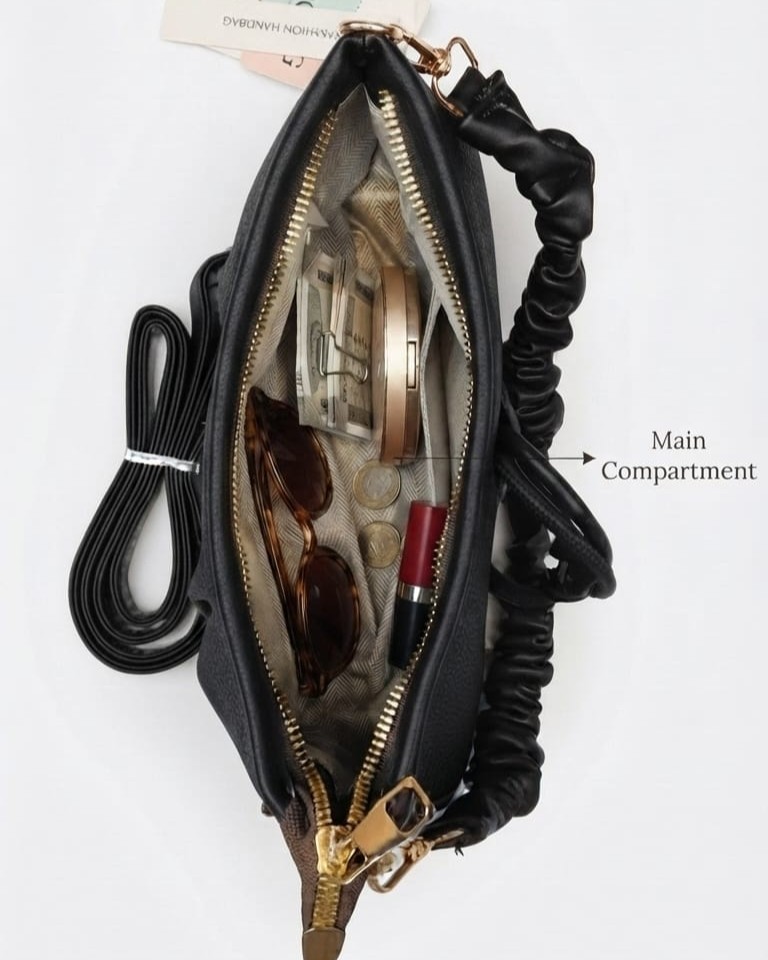 Imported High-End Mini Hobo Bag with Dual Straps | Premium Women’s Trendy Shoulder & Crossbody Bag for Casual & Formal Fashion