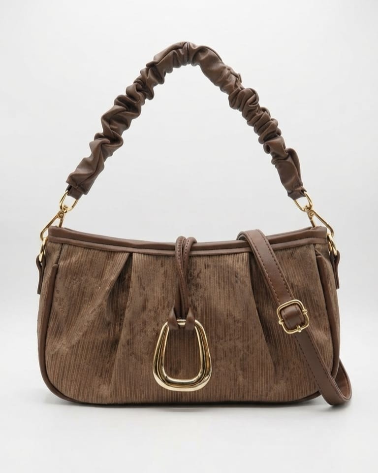 Imported High-End Mini Hobo Bag with Dual Straps | Premium Women’s Trendy Shoulder & Crossbody Bag for Casual & Formal Fashion