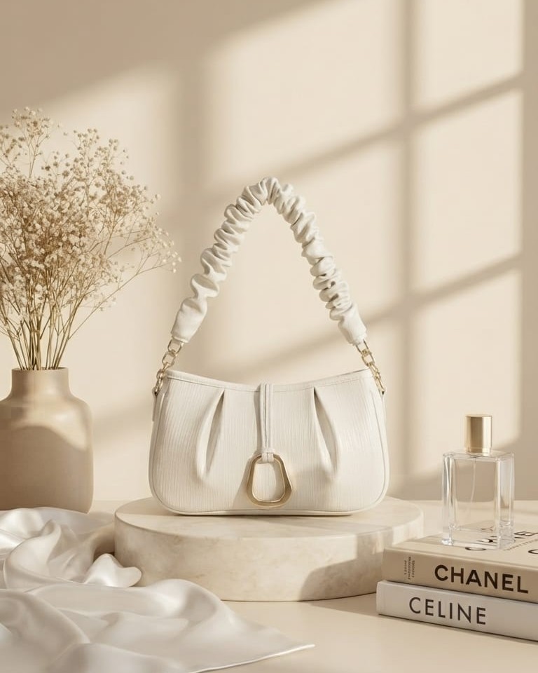 Imported High-End Mini Hobo Bag with Dual Straps | Premium Women’s Trendy Shoulder & Crossbody Bag for Casual & Formal Fashion