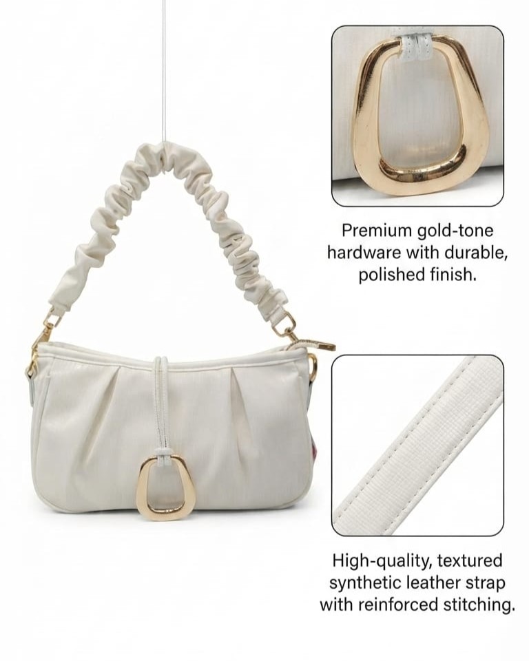 Imported High-End Mini Hobo Bag with Dual Straps | Premium Women’s Trendy Shoulder & Crossbody Bag for Casual & Formal Fashion