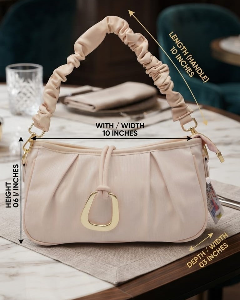 Imported High-End Mini Hobo Bag with Dual Straps | Premium Women’s Trendy Shoulder & Crossbody Bag for Casual & Formal Fashion