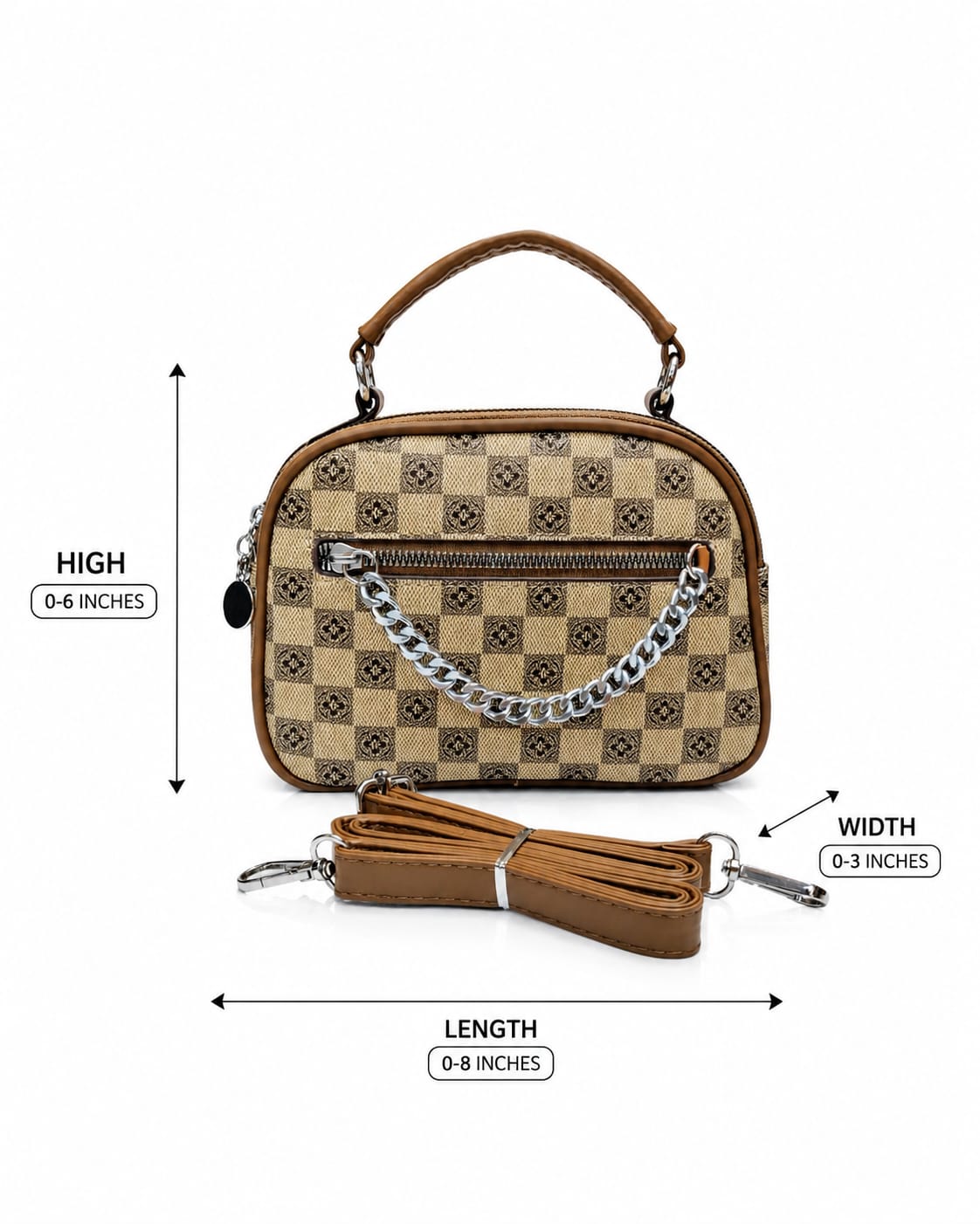 Imported High-End Convertible Sling Bag with Top Handle | Premium Women’s Crossbody & Handheld Bag for Casual & Formal Fashion