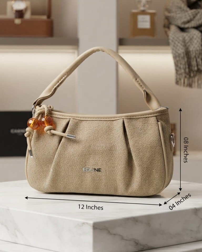 Imported High-End Matte Mini Hobo Bag with Dual Straps | Premium Women’s Trendy Shoulder & Crossbody Bag for Casual & Formal Fashion