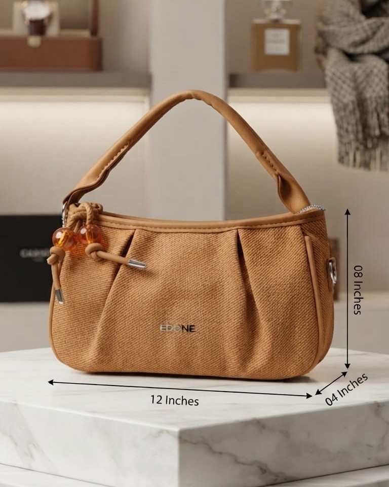 Imported High-End Matte Mini Hobo Bag with Dual Straps | Premium Women’s Trendy Shoulder & Crossbody Bag for Casual & Formal Fashion