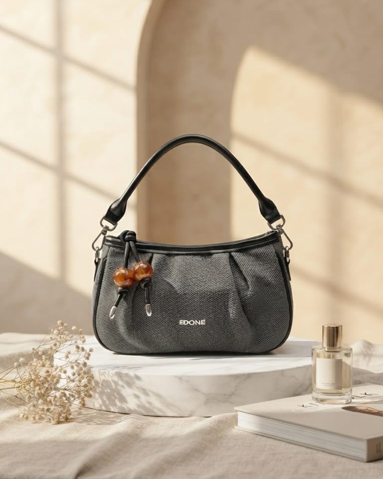 Imported High-End Matte Mini Hobo Bag with Dual Straps | Premium Women’s Trendy Shoulder & Crossbody Bag for Casual & Formal Fashion