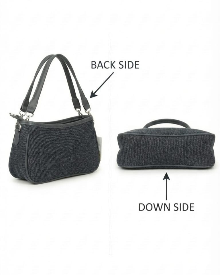 Imported High-End Matte Mini Hobo Bag with Dual Straps | Premium Women’s Trendy Shoulder & Crossbody Bag for Casual & Formal Fashion