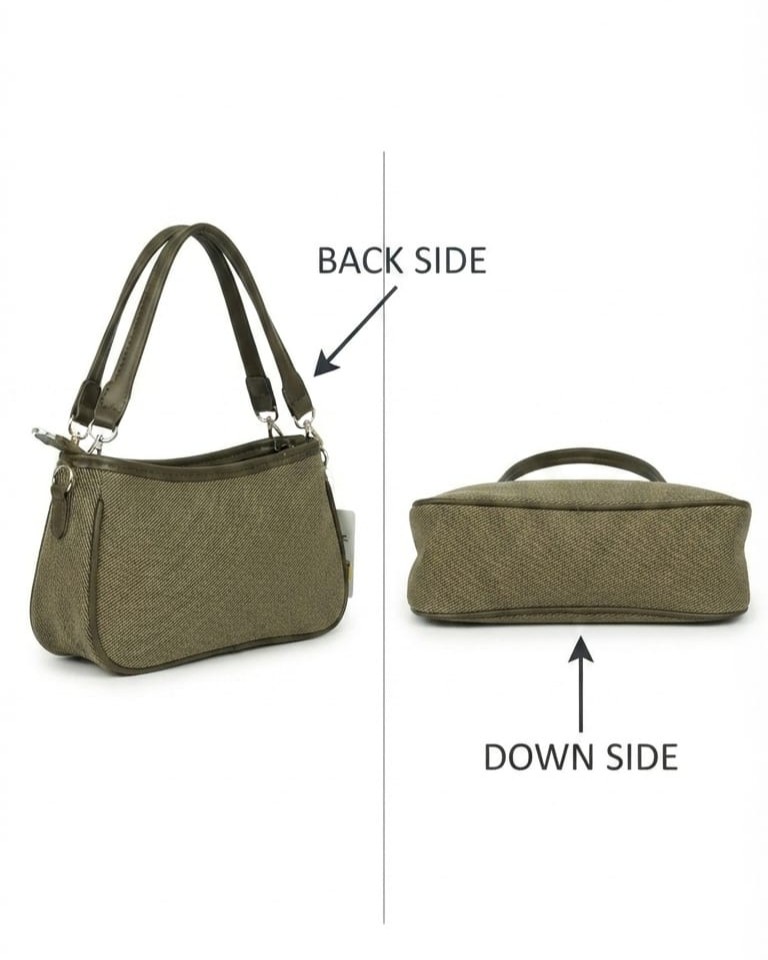 Imported High-End Matte Mini Hobo Bag with Dual Straps | Premium Women’s Trendy Shoulder & Crossbody Bag for Casual & Formal Fashion