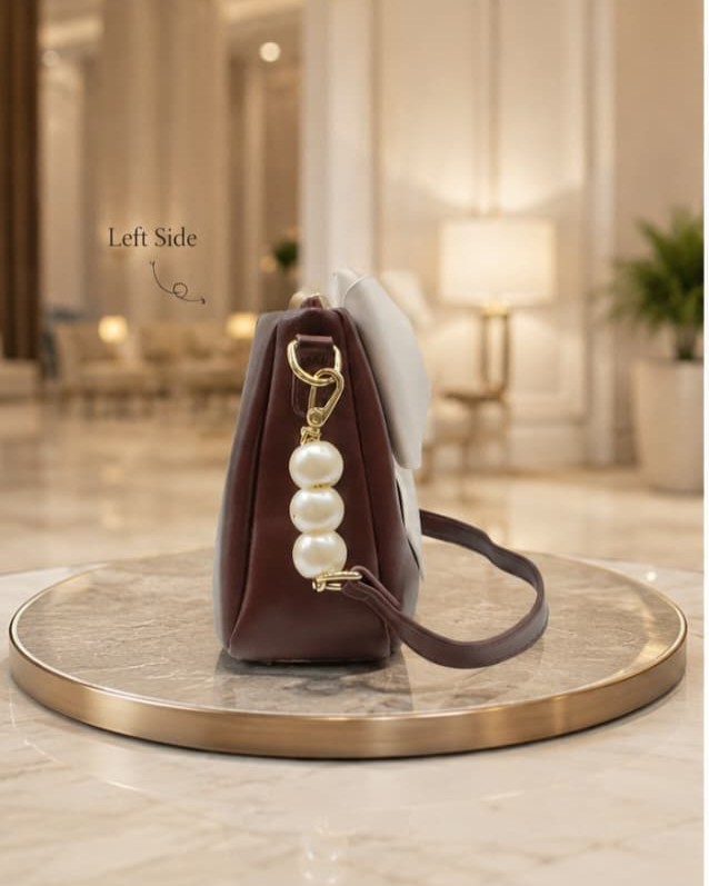 Classic Premium Soft PU Leather Sling Bag for Women | High-End Trendy Partywear Crossbody Bag