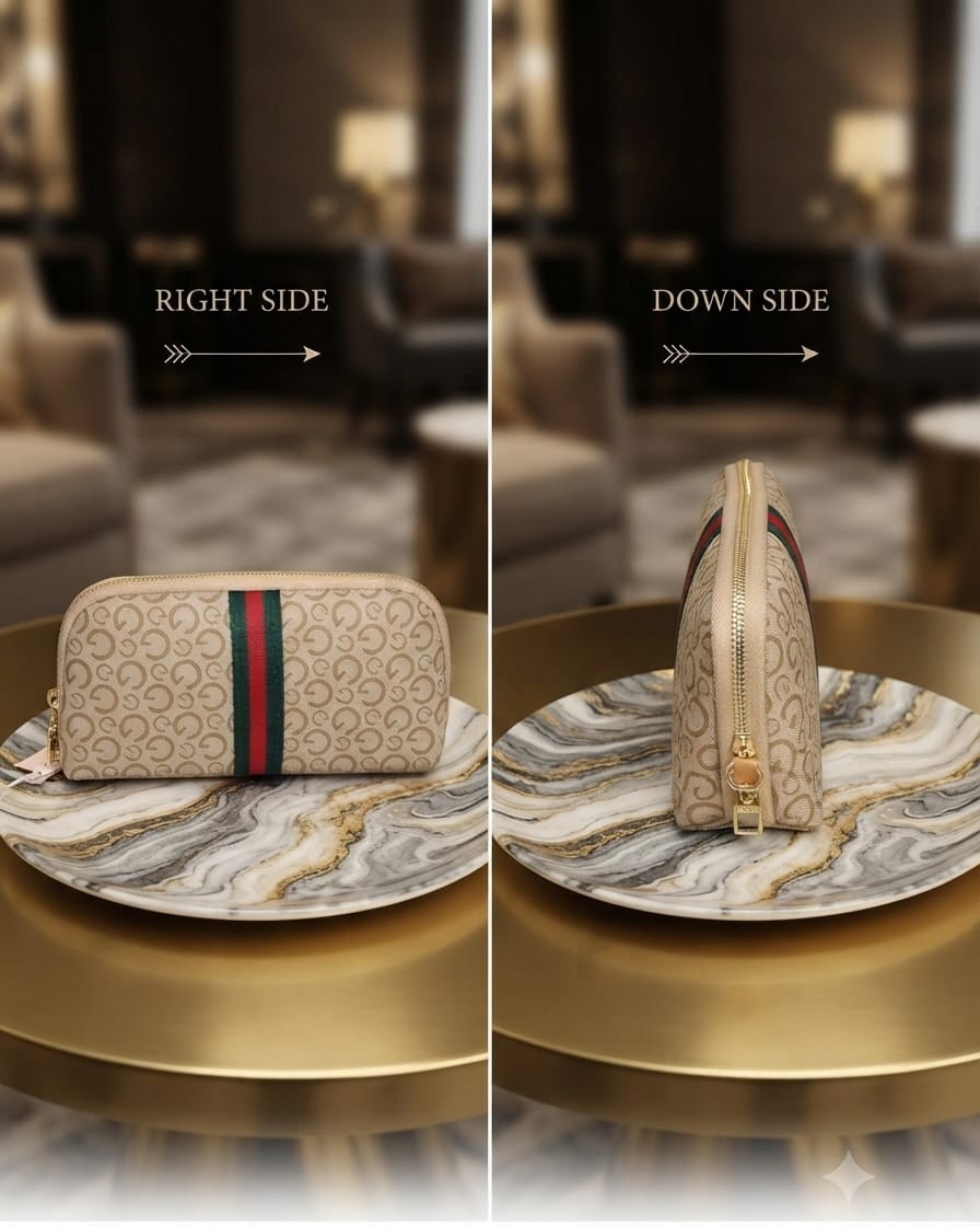 Imported High-End Fashion PU Handkit Clutch | Elegant Women’s Handheld Bag for Party, Casual & Formal Use