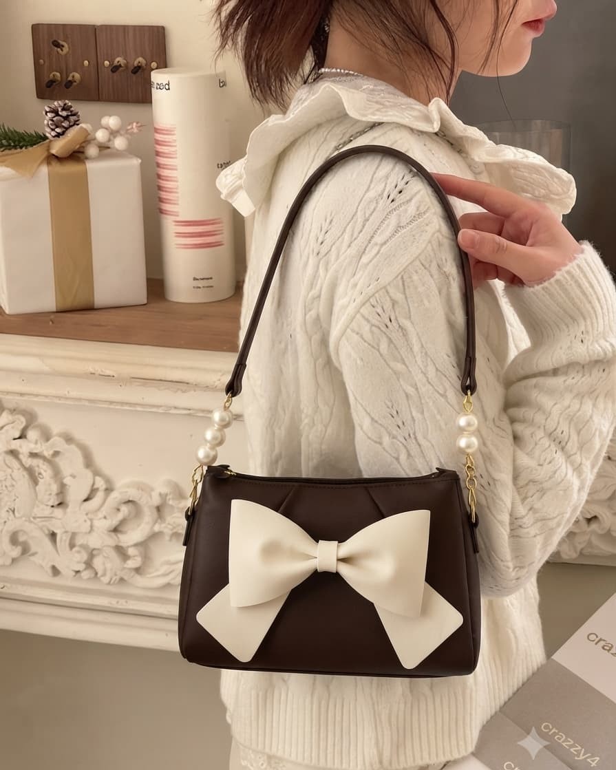 Classic Premium Soft PU Leather Sling Bag for Women | High-End Trendy Partywear Crossbody Bag