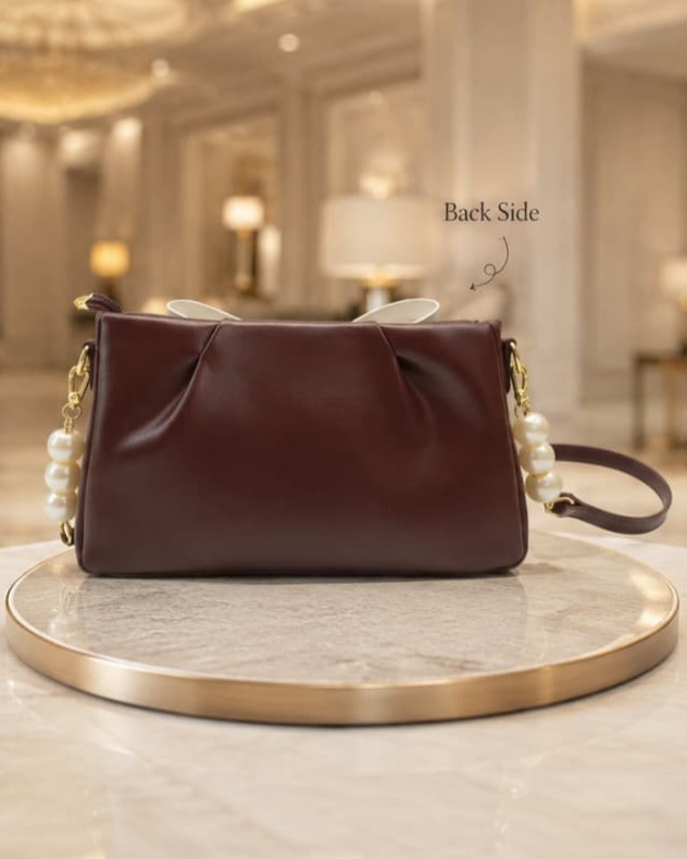 Classic Premium Soft PU Leather Sling Bag for Women | High-End Trendy Partywear Crossbody Bag