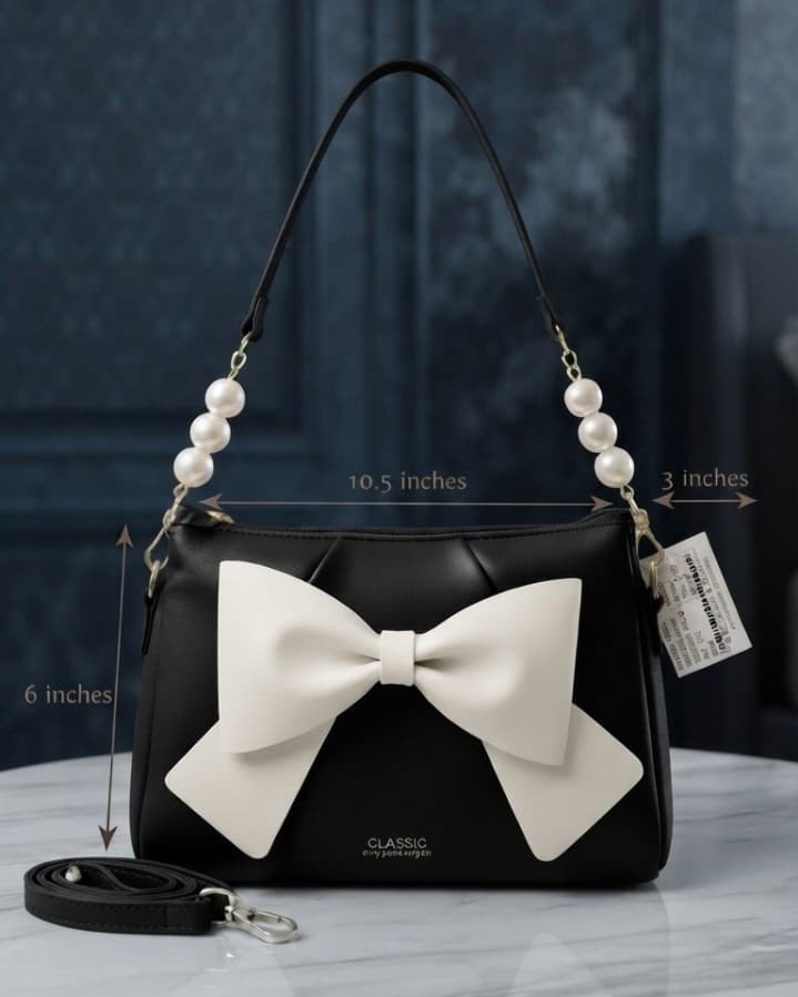 Classic Premium Soft PU Leather Sling Bag for Women | High-End Trendy Partywear Crossbody Bag