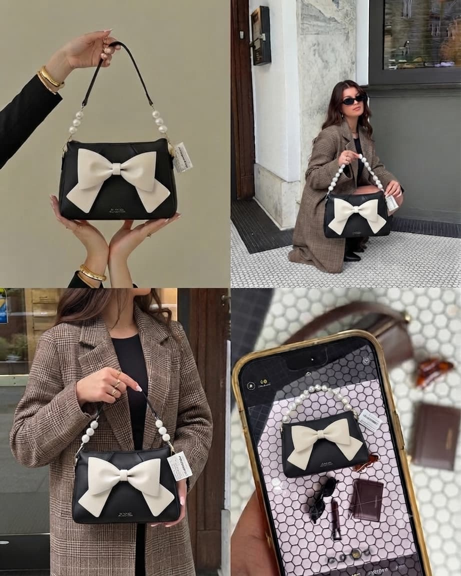 Classic Premium Soft PU Leather Sling Bag for Women | High-End Trendy Partywear Crossbody Bag