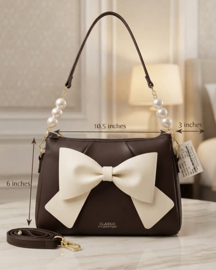 Classic Premium Soft PU Leather Sling Bag for Women | High-End Trendy Partywear Crossbody Bag