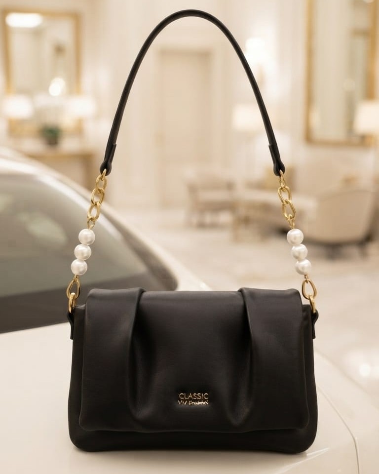 Classic Premium Soft PU Leather Sling Bag for Women | High-End Trendy Partywear Crossbody Bag