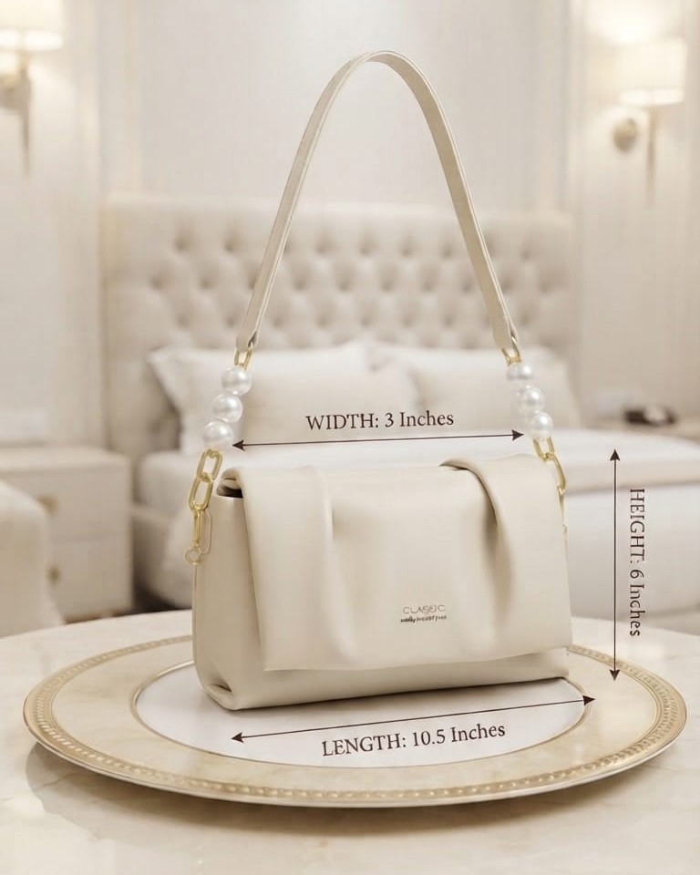 Classic Premium Soft PU Leather Sling Bag for Women | High-End Trendy Partywear Crossbody Bag