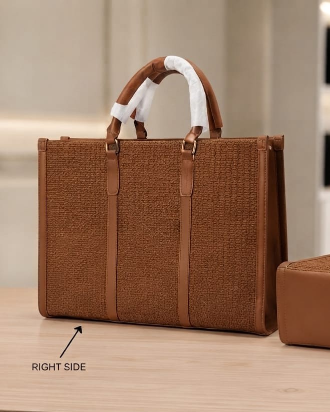 Paris & Classic Premium Laptop Bag for Women | High-End Office & College Briefcase Backpack Tote
