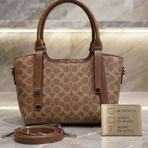 Imported Premium Finish Partywear Handbag for Women | Stylish Structured Top-Handle Purse & Tote
