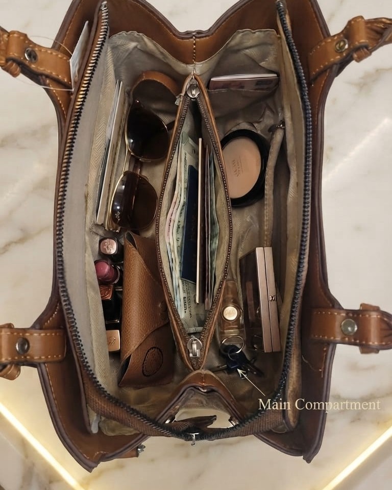 Imported Premium Finish Partywear Handbag for Women | Stylish Structured Top-Handle Purse & Tote