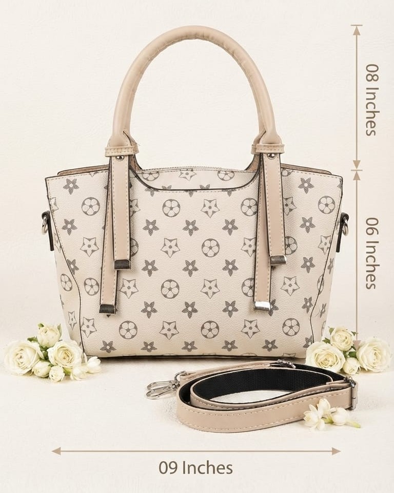 Imported Premium Finish Partywear Handbag for Women | Stylish Structured Top-Handle Purse & Tote