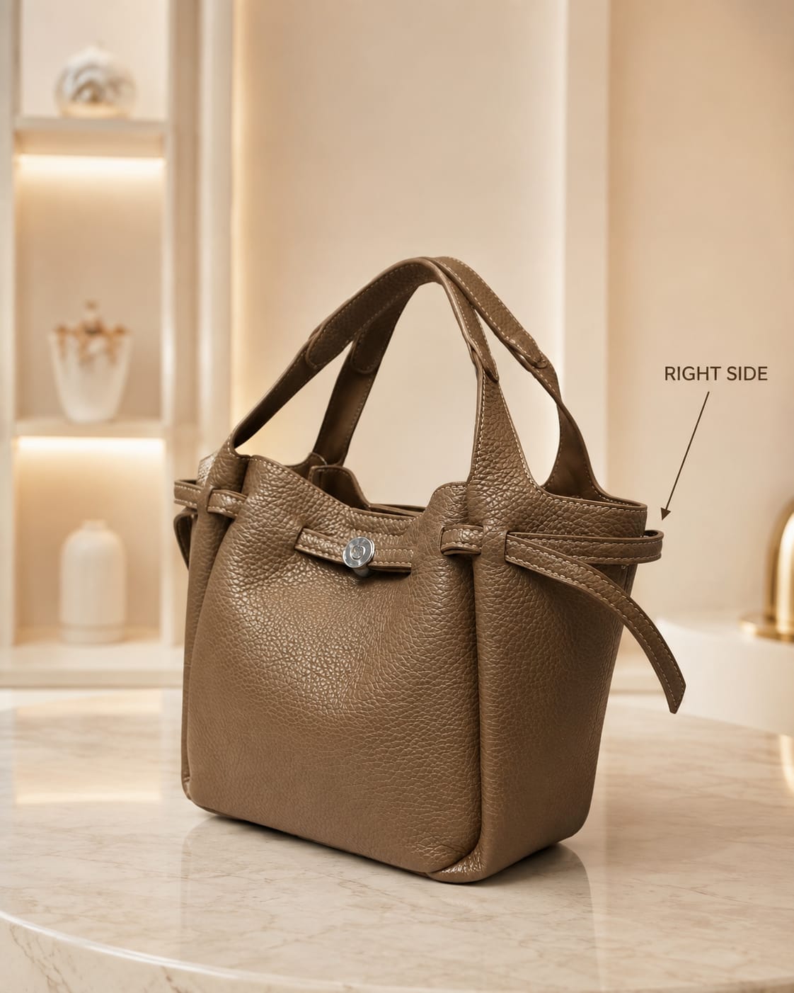 Imported Premium Soft Finish Mini Tote Bag Combo | Stylish Casual Everyday Handbag for Women