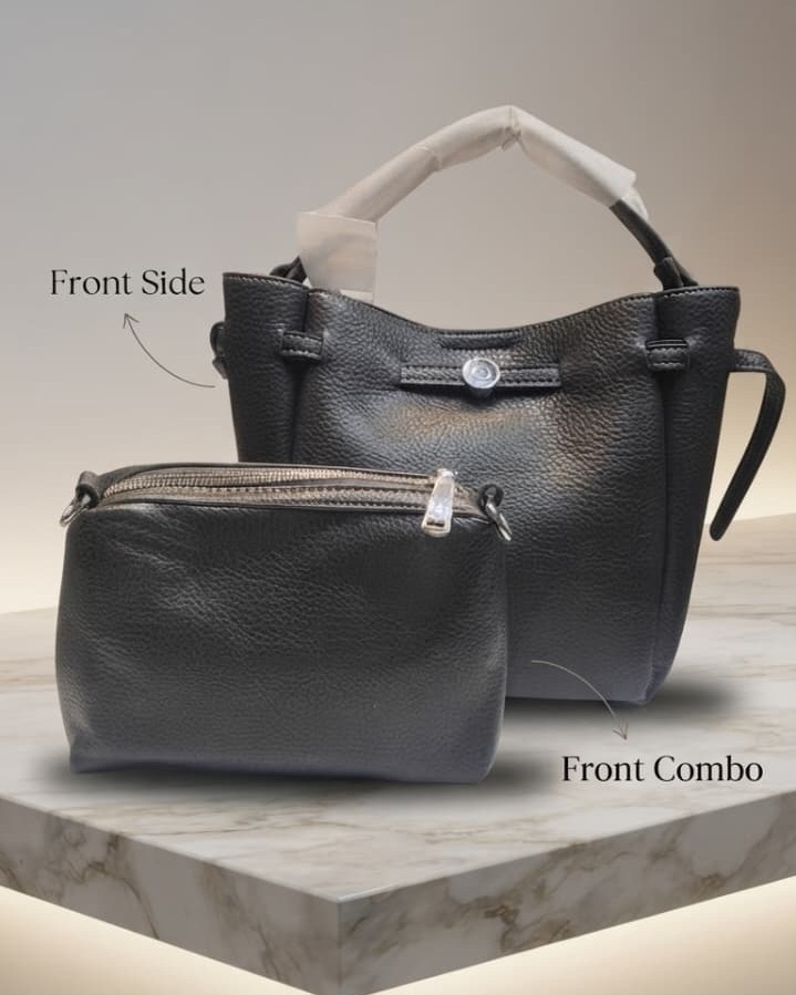 Imported Premium Soft Finish Mini Tote Bag Combo | Stylish Casual Everyday Handbag for Women