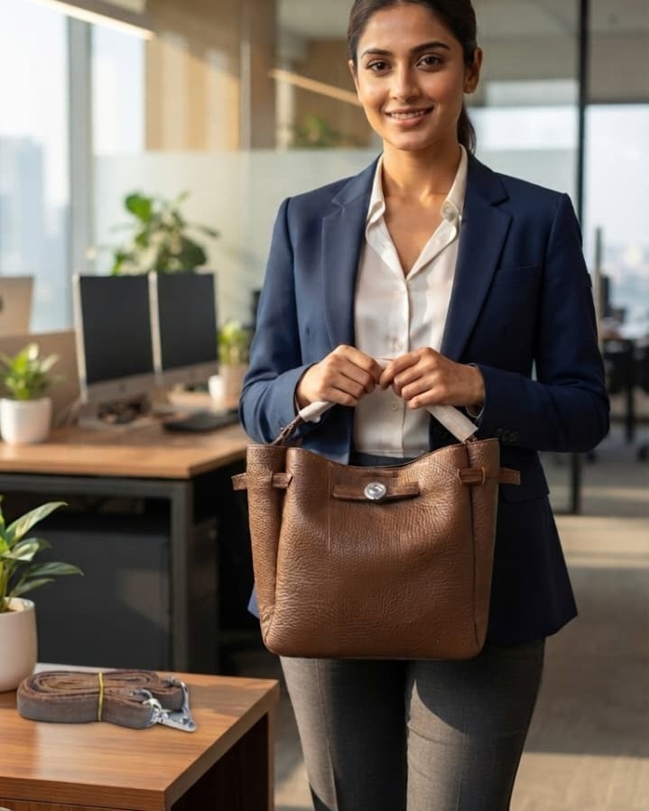 Imported Premium Soft Finish Mini Tote Bag Combo | Stylish Casual Everyday Handbag for Women