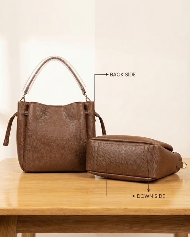 Imported Premium Soft Finish Mini Tote Bag Combo | Stylish Casual Everyday Handbag for Women