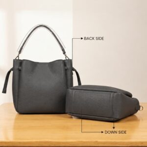 Imported Premium Soft Finish Mini Tote Bag Combo | Stylish Casual Everyday Handbag for Women