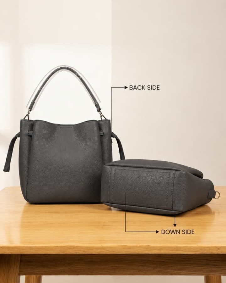 Imported Premium Soft Finish Mini Tote Bag Combo | Stylish Casual Everyday Handbag for Women