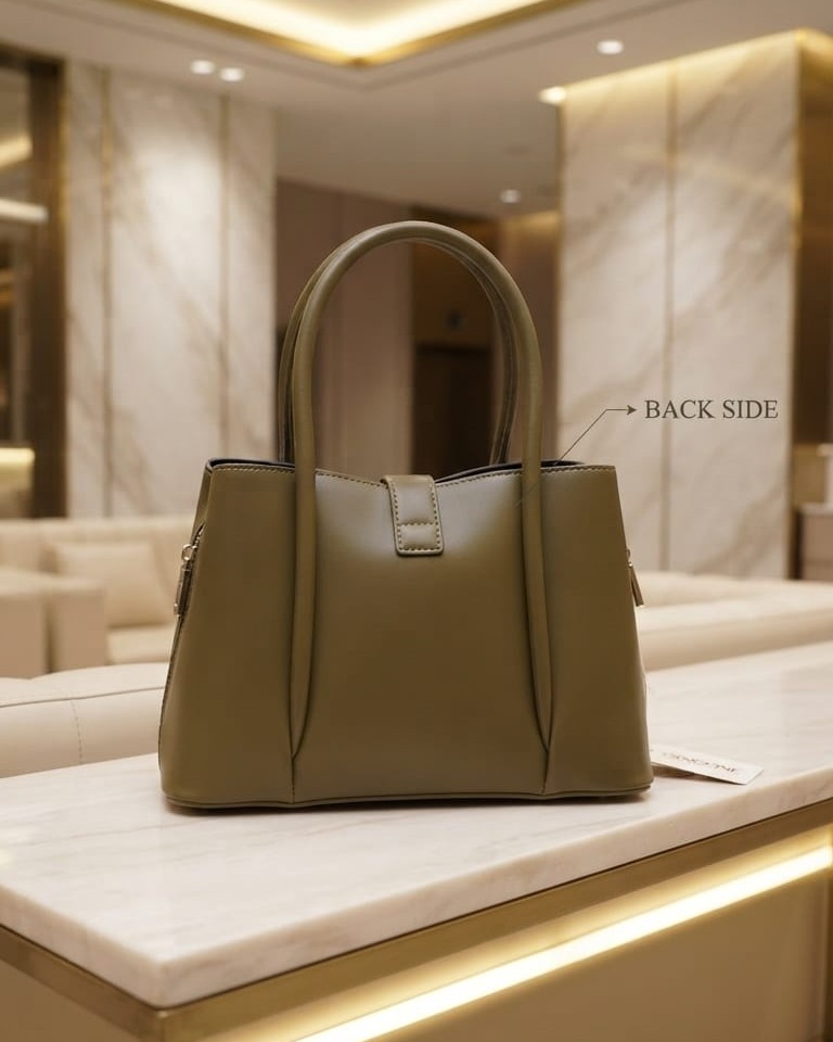 EDONE Premium Leatherette Modern Handbag in Trendy Colors | Designer Top-Handle Purse & Tote for Women