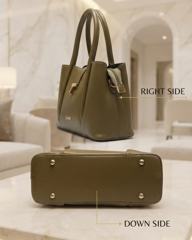 EDONE Premium Leatherette Modern Handbag in Trendy Colors | Designer Top-Handle Purse & Tote for Women