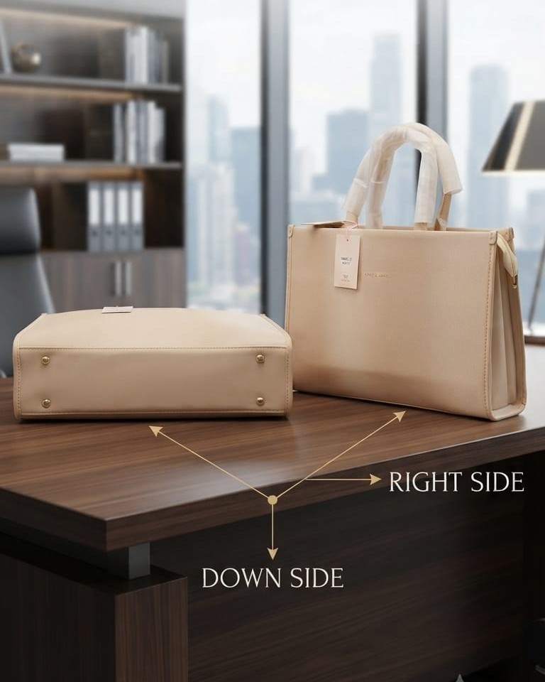Paris & Classic Zole Premium Laptop Bag for Women | High-End Office & College Briefcase Tote