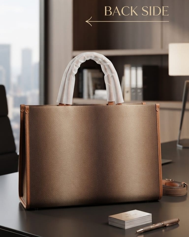 Paris & Classic Zole Premium Laptop Bag for Women | High-End Office & College Briefcase Tote