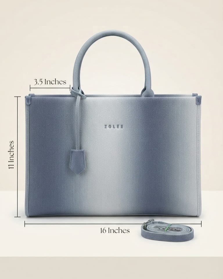 Zole Premium Laptop Bag for Women | High-End Office & College Briefcase Tote