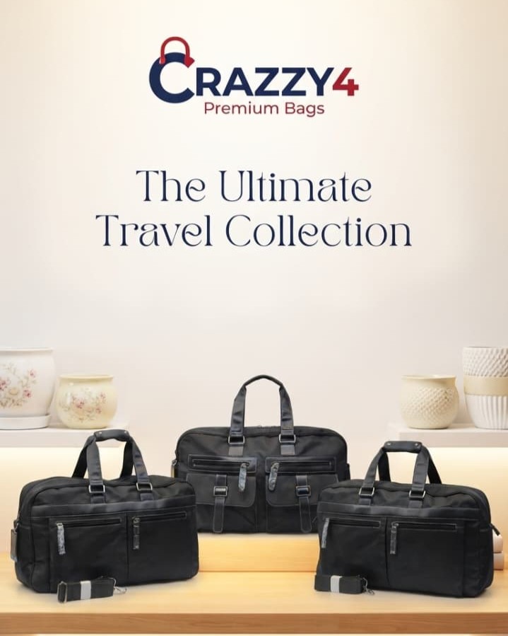 Imported Premium Cabin Size Travel Duffle Bag | High-End Unisex Luggage & Overnighter Travel Bag