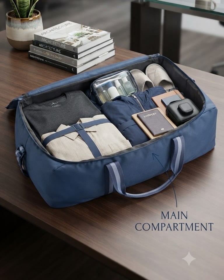 Skybag Premium Travel Duffle Bag | High-End Unisex Luggage & Overnighter Travel Bag