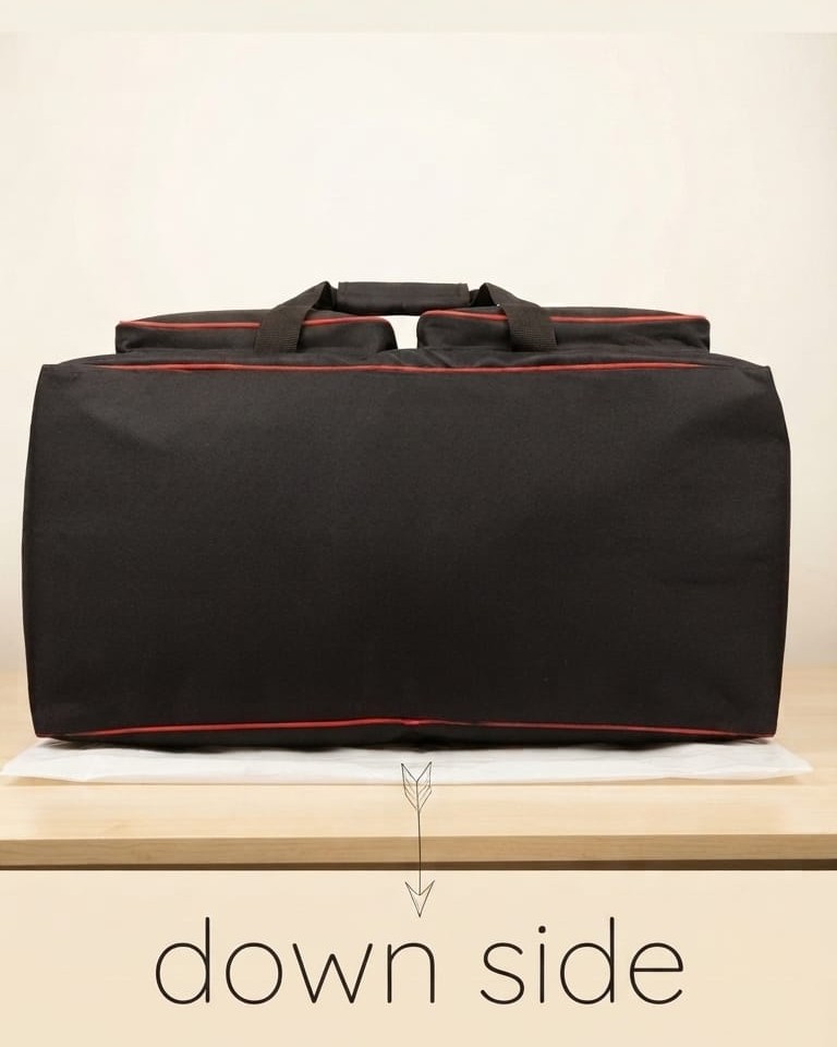 Edge Premium Heavy Matty Extra Large Storage Bag in Black, Navy & Purple | High-End Heavy-Duty Storage & Organizer Bag