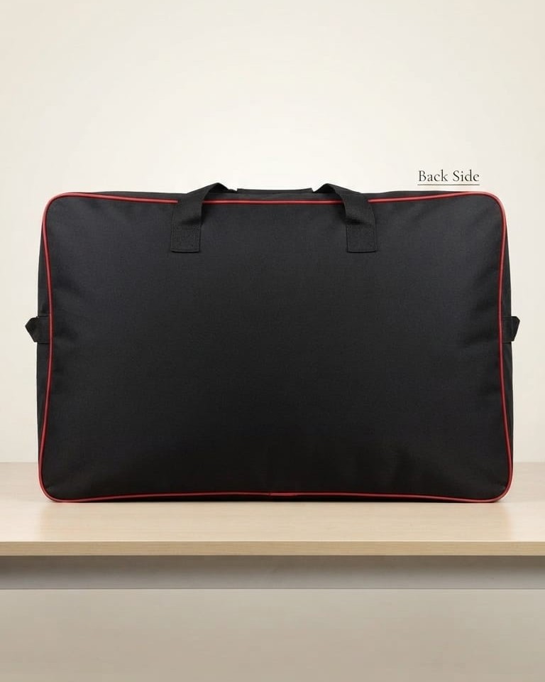 Edge Premium Heavy Matty Extra Large Storage Bag in Black, Navy & Purple | High-End Heavy-Duty Storage & Organizer Bag