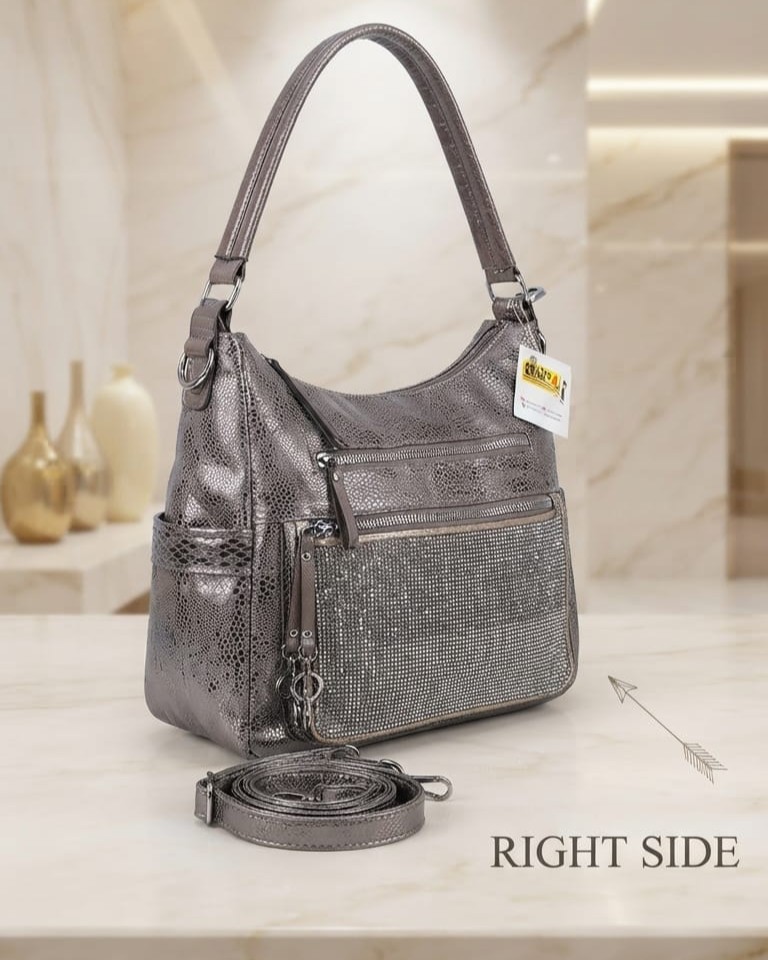 Imported Soft PU Leather Luxurious Hobo Bag in Trendy Shades | Designer Shoulder Purse for Women