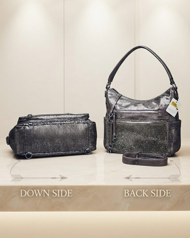 Imported Soft PU Leather Luxurious Hobo Bag in Trendy Shades | Designer Shoulder Purse for Women