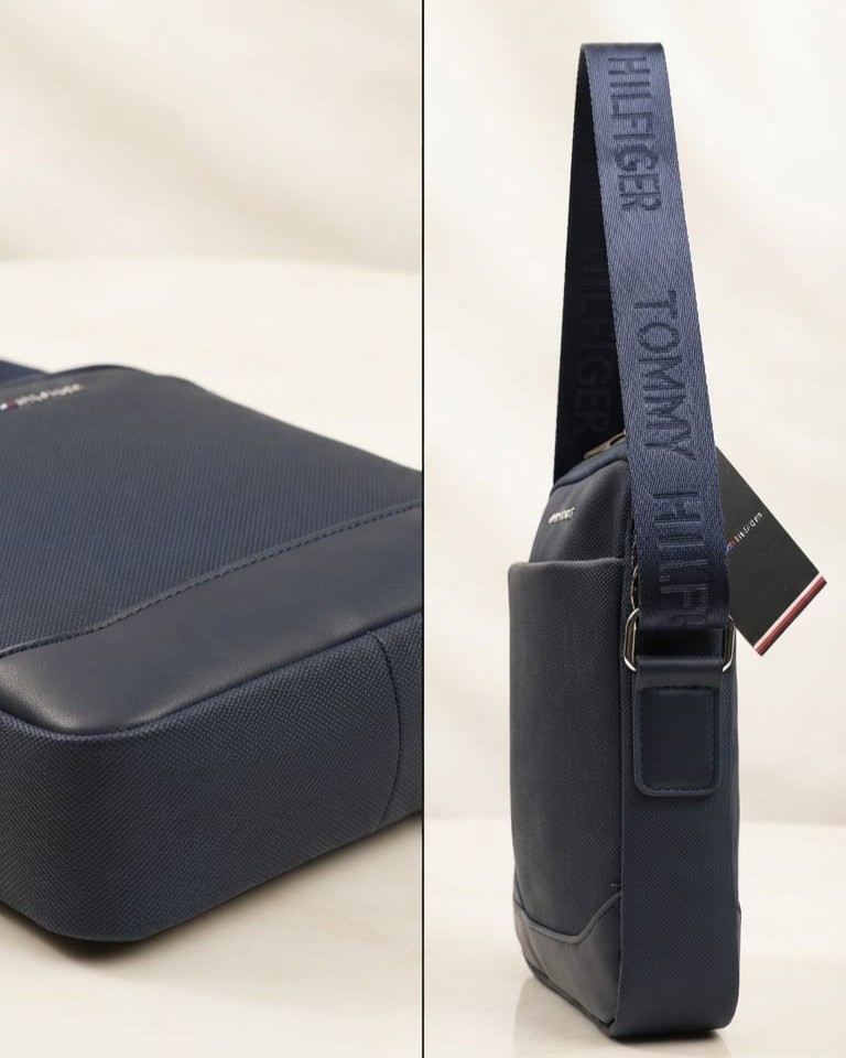 TM Pure Canvas Travel Document Kit Organizer in Navy Blue | High-End Multi-Purpose Travel Pouch & Executive Organizer