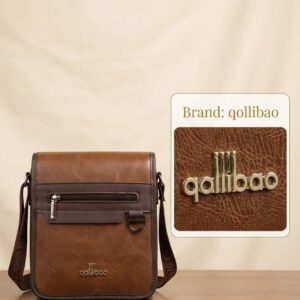 Aollibao Premium PU Leather Travel Document Kit Organizer in Tan | High-End Travel Pouch & Executive Organizer