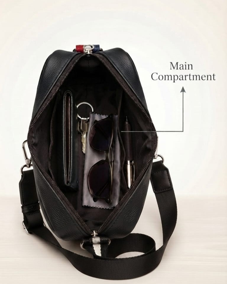 TM Premium PU Leather Travel Document Kit Organizer in Brown, Black & Gray | High-End Travel Pouch & Executive Storage Bag