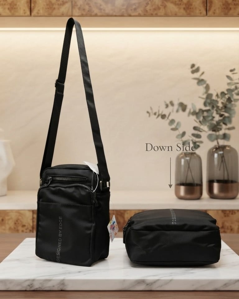 Edge Waterproof Travel Document Kit Organizer in Black | High-End Unisex Travel Pouch & Document Storage Bag