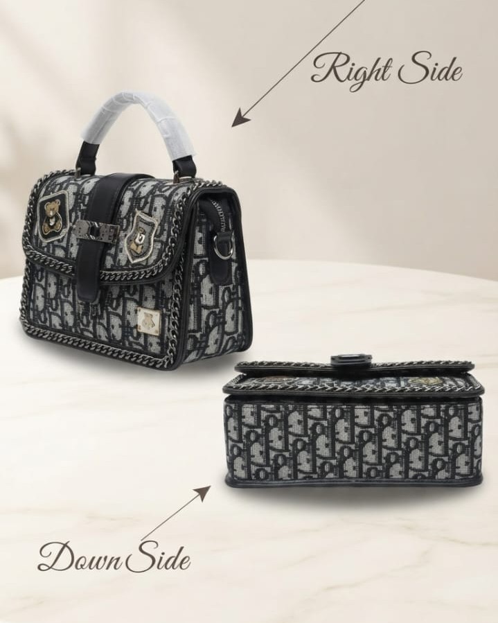 Imported Premium PU Leather Sling Bag in Brown, Beige & Black | High-End Stylish Crossbody Purse for Girls & Women