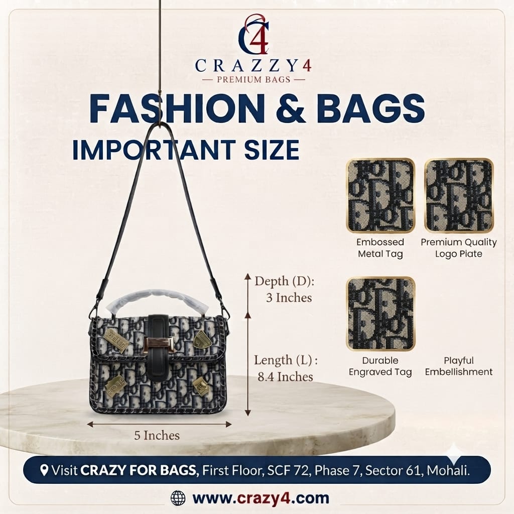 Imported Premium PU Leather Sling Bag in Brown, Beige & Black | High-End Stylish Crossbody Purse for Girls & Women