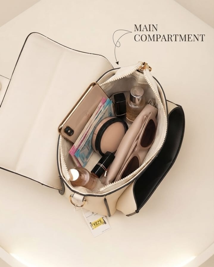 Imported Premium PU Leather Sling Bag in Green, Pink & Black | High-End Stylish Crossbody Purse for Girls & Women