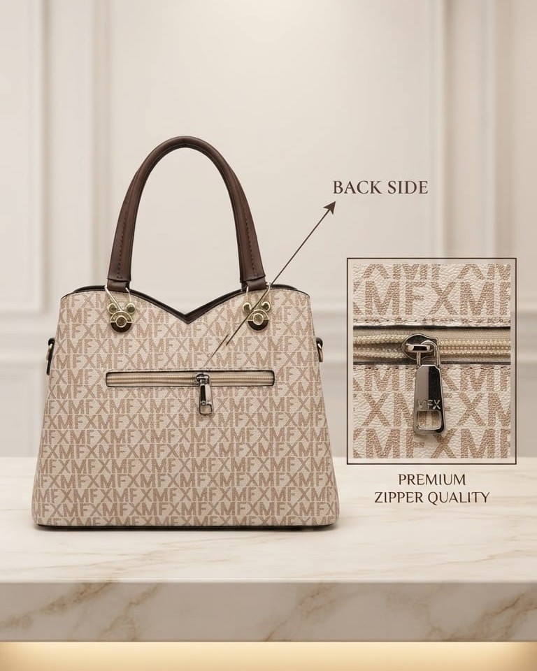 Imported Premium PU Leather Printed Handbag with Long Shoulder Strap in 5 Printed Designs | High-End Stylish Purse for Women