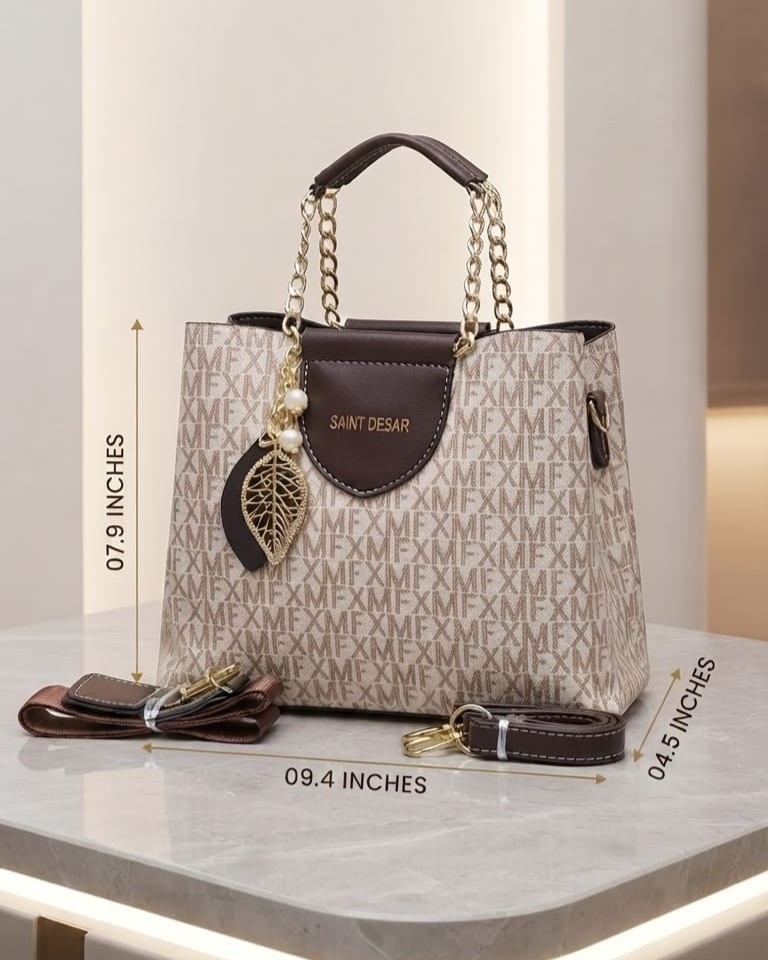 Saint Desar Premium PU Leather Sling Bag in 4 Trending Shades | High-End Stylish Crossbody Purse for Girls & Women